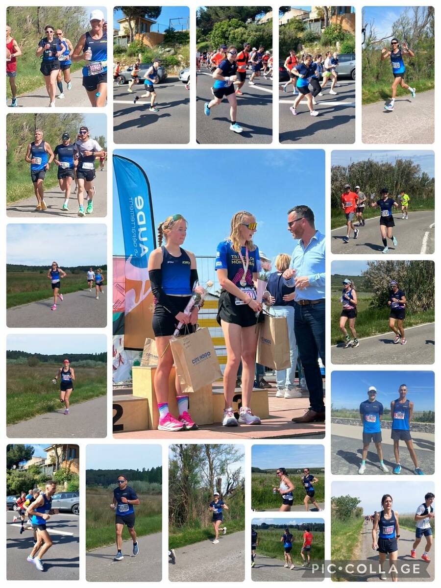Marathon Côte Indigo & Montpellier Run Festival : nos athlètes n’ont pas flanché malgré la chaleur !