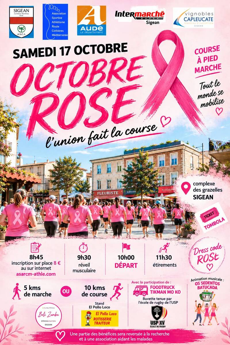 Octobre Rose - L'Union fait la course
