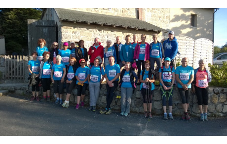 MARCHE NORDIQUE NEVIAN sortie fin de saison