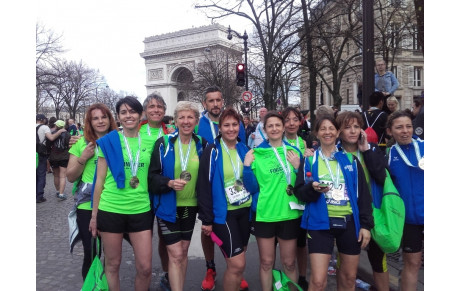 MARATHON DE PARIS et BARCELONE
