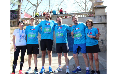 MARATHON BARCELONE ET PARIS